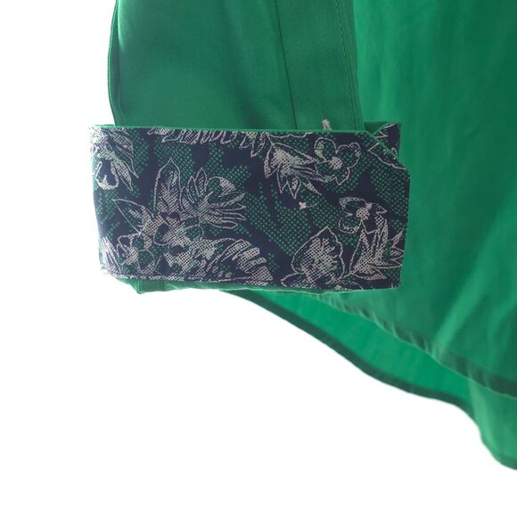 Cinch NWT Men's XL Flip Cuff Button Shirt Long Sleeve Green NEW - Picture 4 of 11